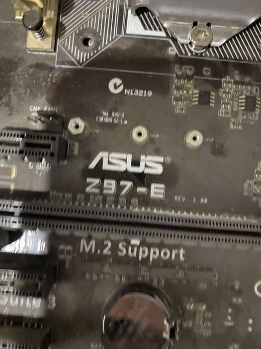 Placa 1150 top Asus Z97 E + i5 4460 shild slot m2
