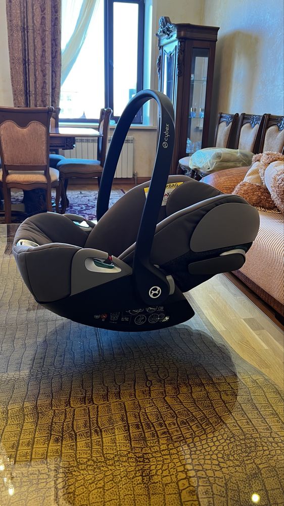 Автолюлька Cybex cloud z i-size platinum