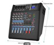 Mixer NXG PMX-402D NOU ‒ DSP incorporat, Phantom 48V, Bluetoth
