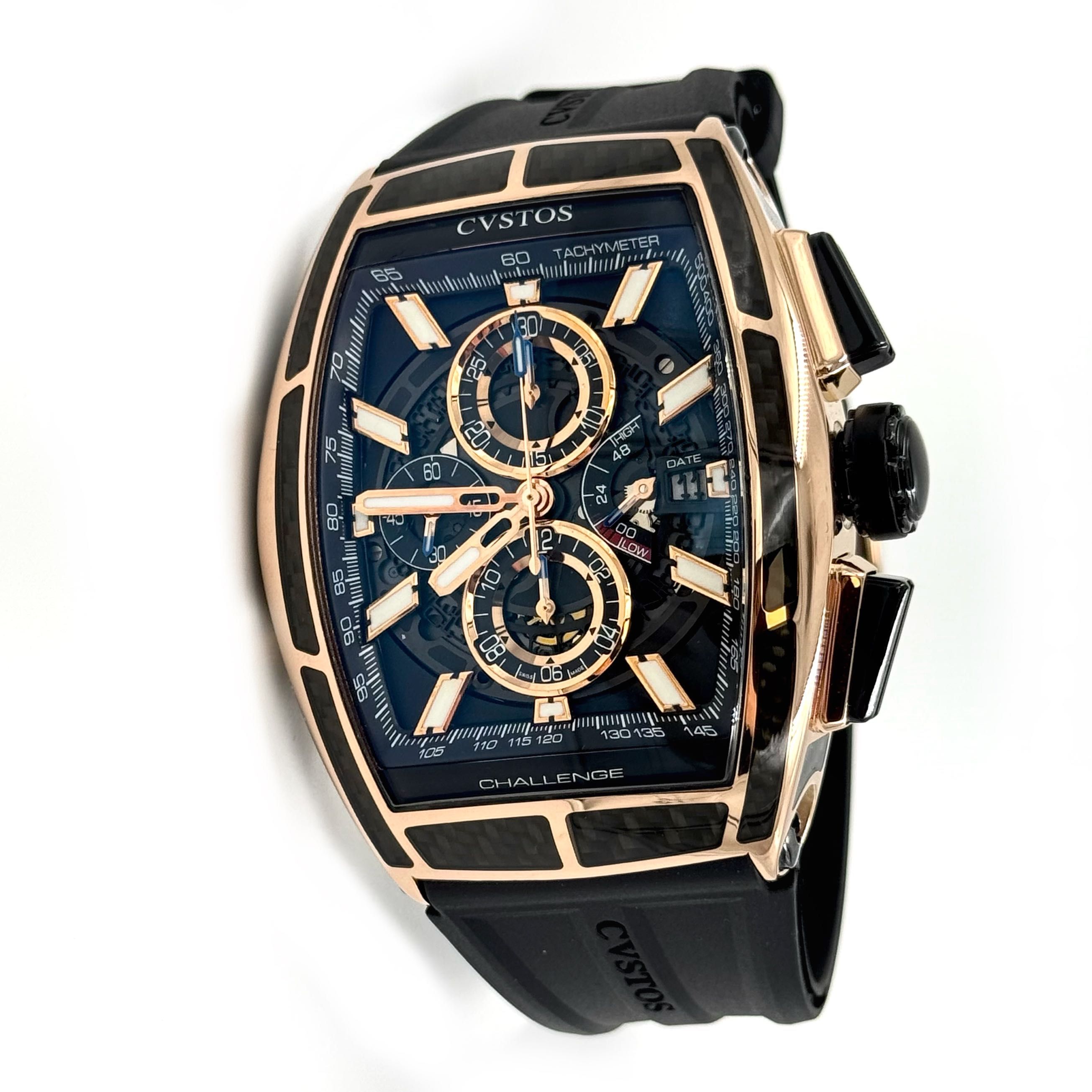 Cvstos Challenge GT Chrono II Gold Carbon