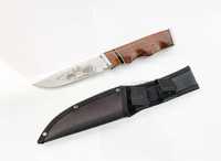 Руски ловен нож с гравиран глиган