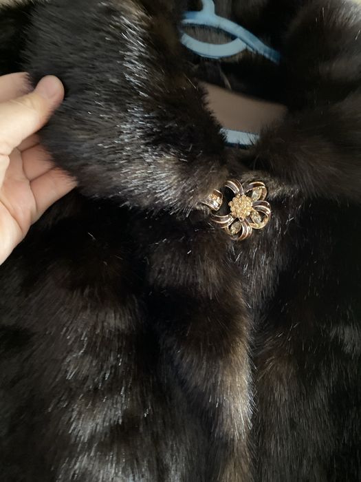 Коричневая Шуба ХL размер