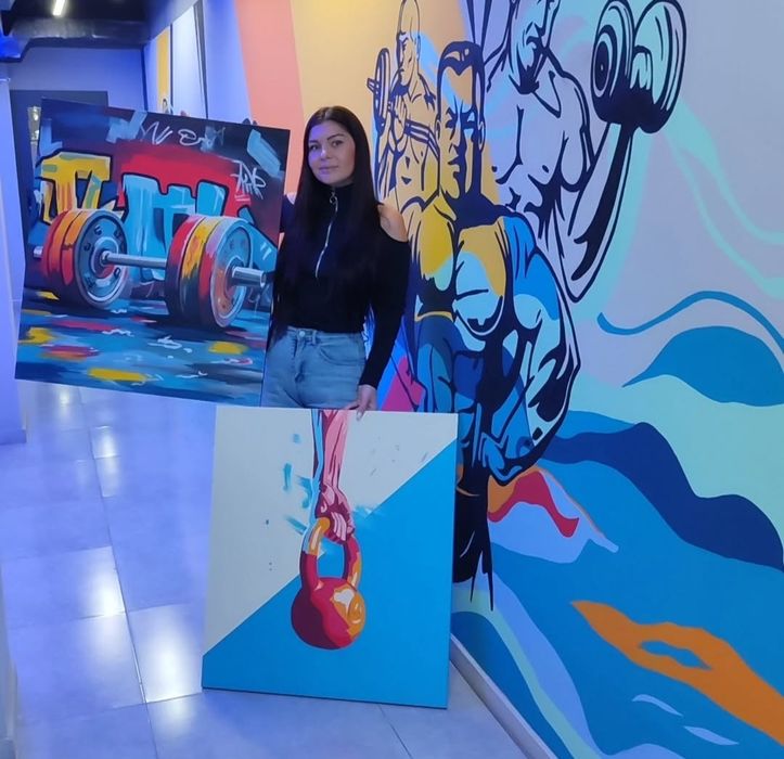 Художник. Роспись стен