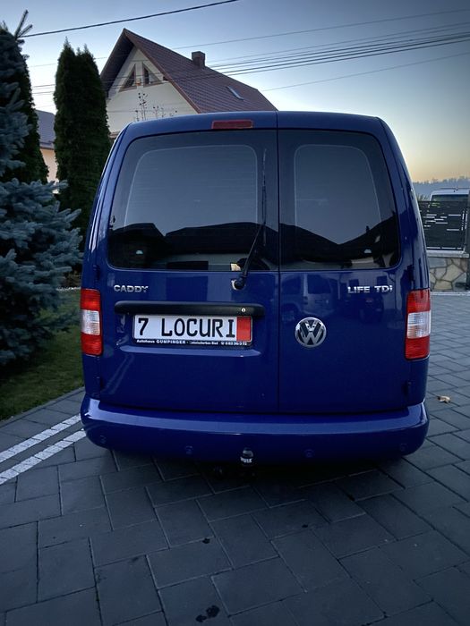 VW Caddy ~1,9- Tdi~105~CP~ BLS~ 7 Locuri- ‼️2 usi la Spate