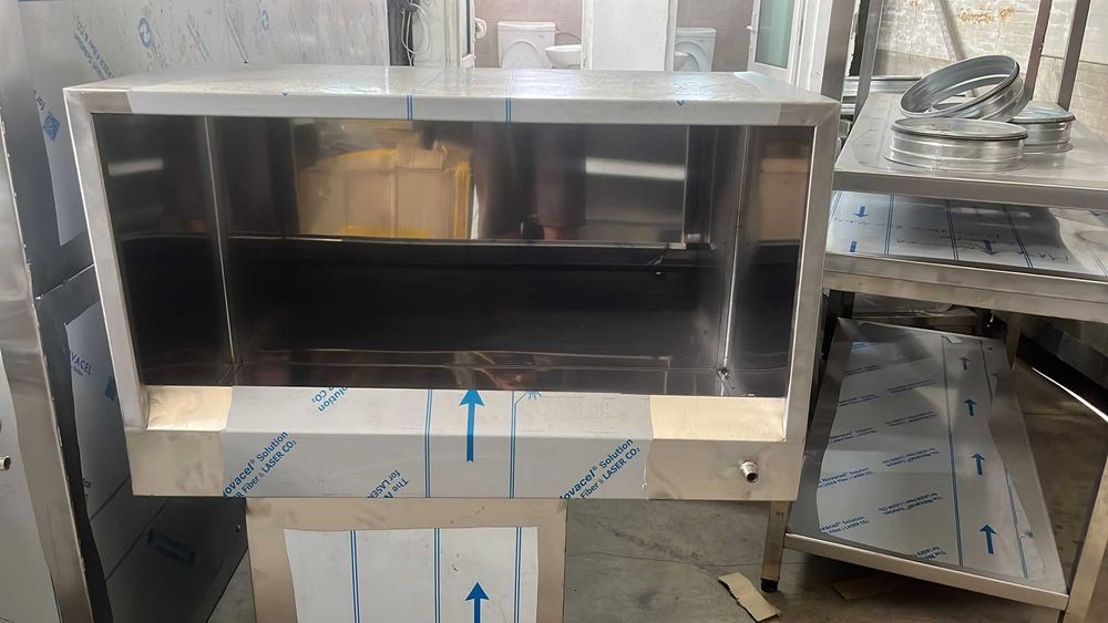 Hota inox tip f-snack, cubica de perete sau cubica centrala
