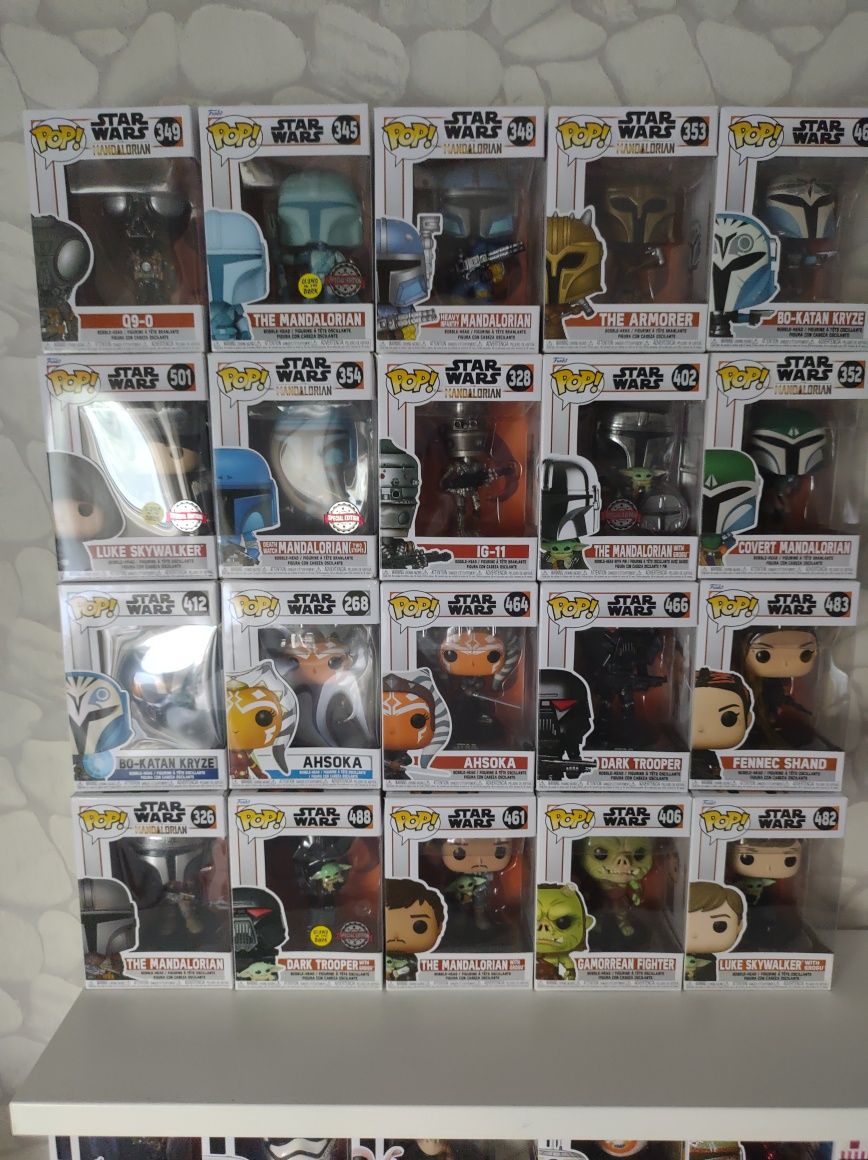 Colectie figurine Funko Pop The Mandalorian Star Wars