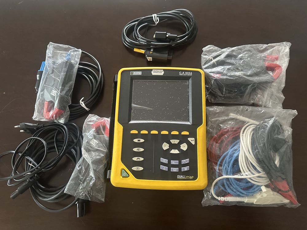 Analizor retea electrica trifazata cu functie data logger