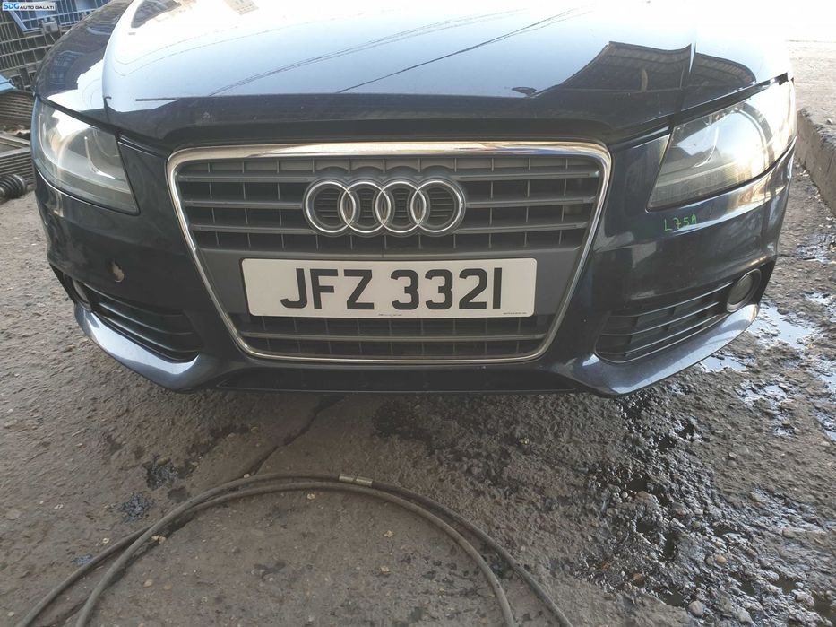 Bara Spoiler Fata Completa FARA Grila si Emblema Audi A4 B8 NFL Non Facelift 2008 - 2012 Culoare LZ5A [K4629]