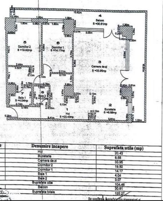 Apartament de 3 camere in Pipera/ 3-Room apartment in Pipera