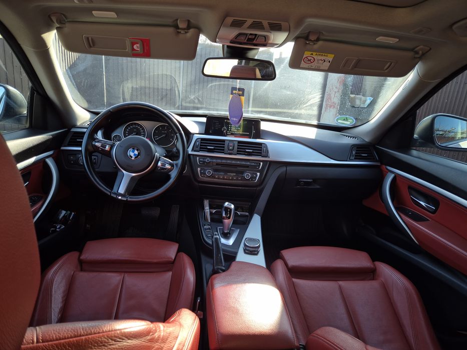 Vând bmw f34 320d alb perlat ,trapa,adaptive