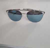 Овални слънчеви очила с метална рамка - Trussardi - 54/18/135