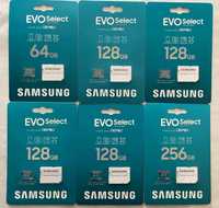 Samsung EVO Select 128GB | 256GB MicroSD | 128GB Type C