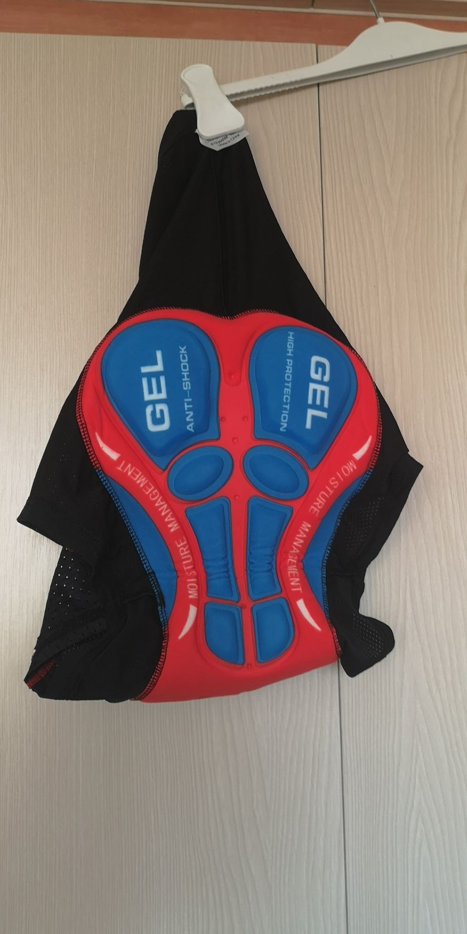 Pantaloni ciclism NOI cu gel Anti-Shock bicicleta mtb M cursiera bike