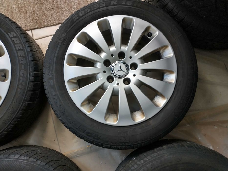 Jante Mercedes R16  C200 C220 W204  Cauciucuri  205 55 R16