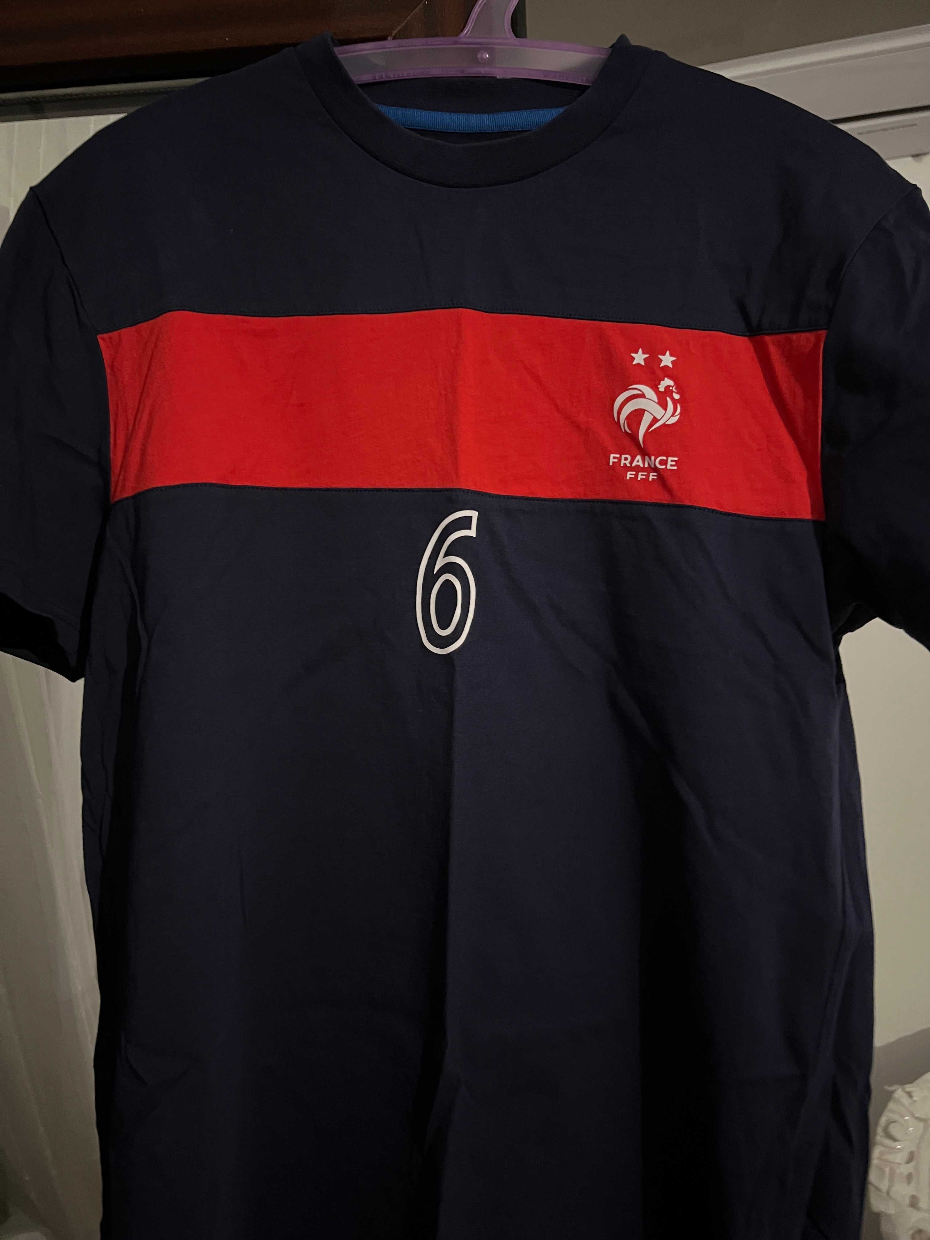 Tricou Fotbal Pogba 6 FFF Echipa Frantei