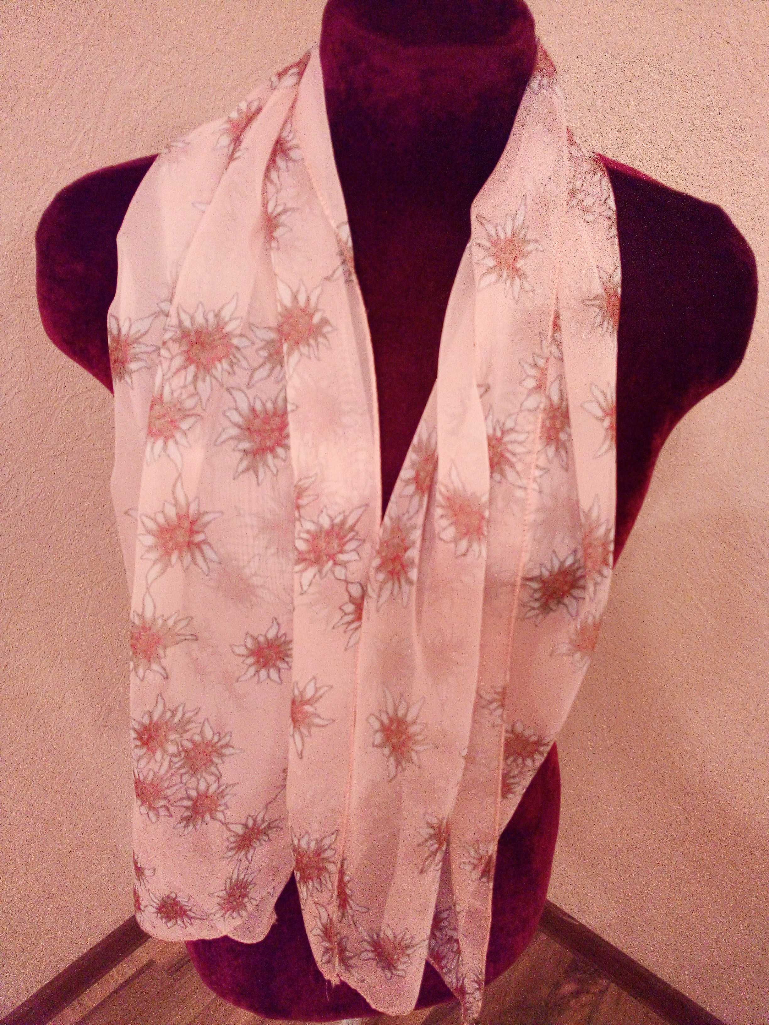 Летние женские шарфы шифон шелк(см фото).Цена 1 шт