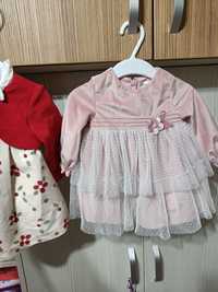 Vând rochiță /rochie fetițe (bebe) mărimea 65 cm 2-4 luni