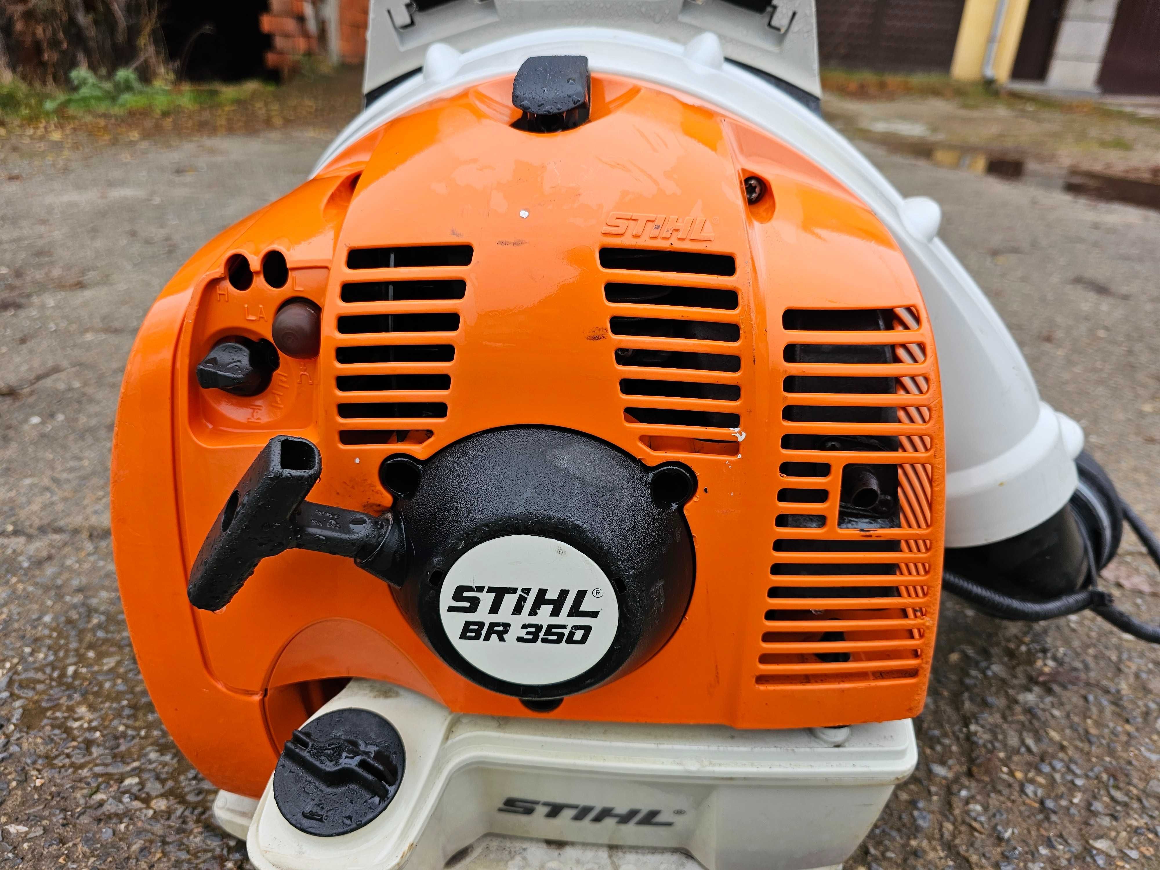 Моторна Метла STIHL  BR 350. ДУХАЛКА .Перфектна.