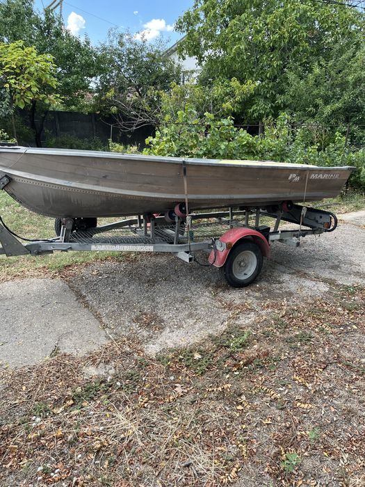 Barca aluminiu si peridoc