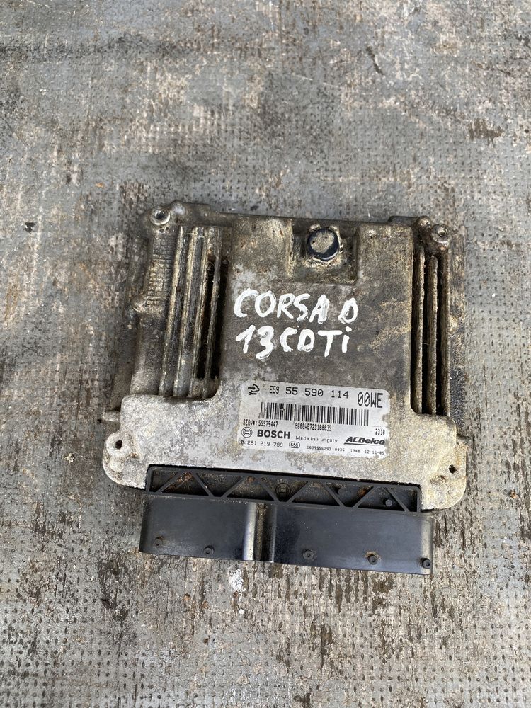 Ecu/Calculator Motor Opel Corsa D/Astra H 1.3CDTI 55590114 00WE Bosch