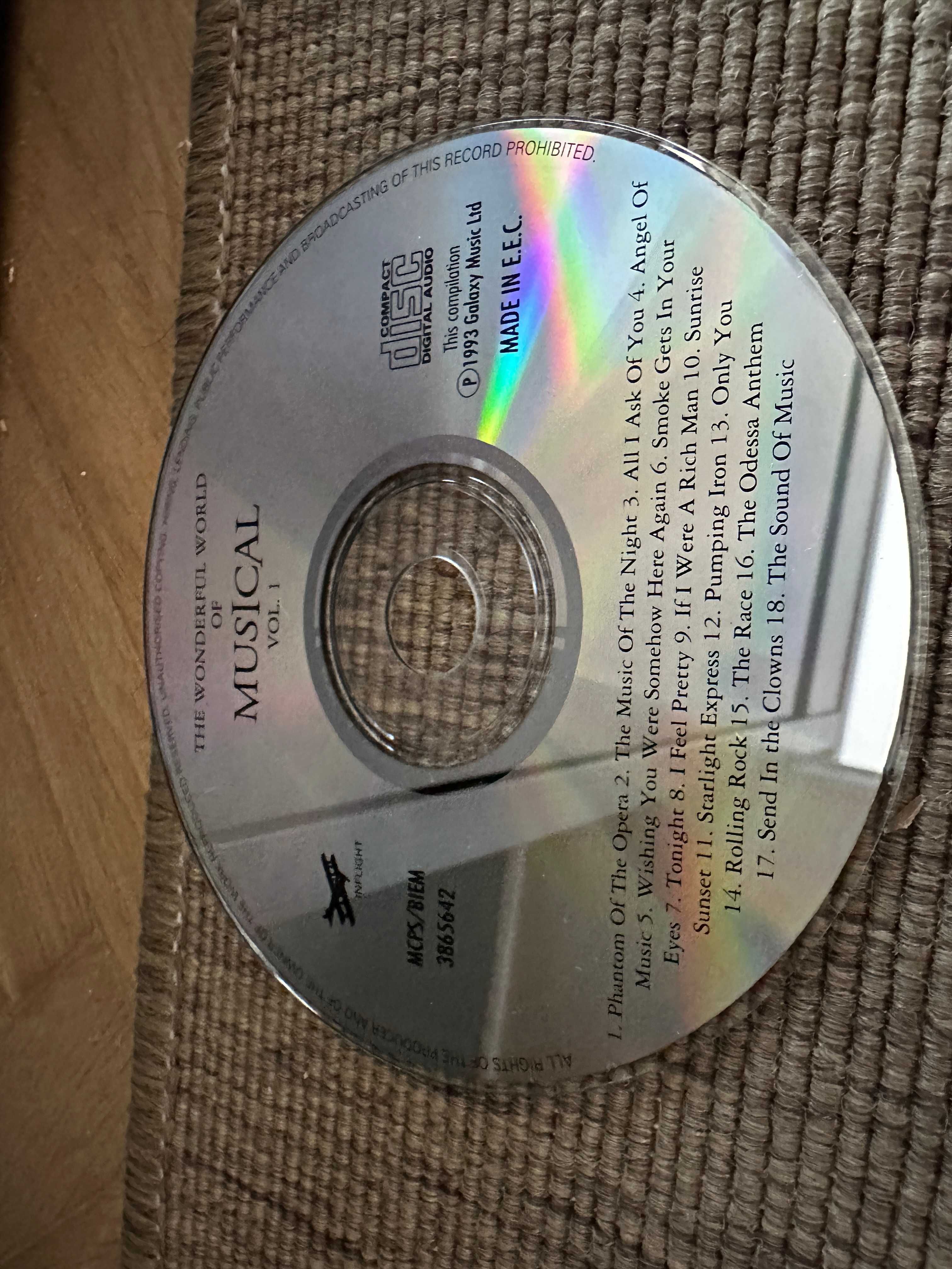 CD World of Musical - set 5 buc