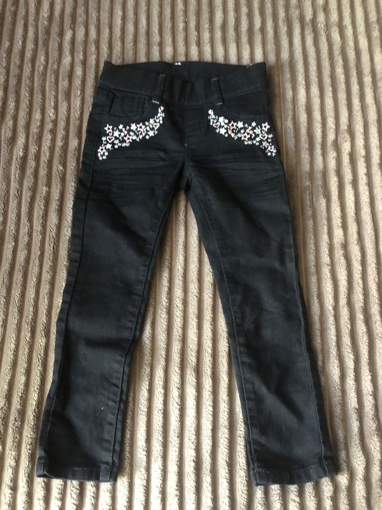 Jeans negru fetite - marime 98