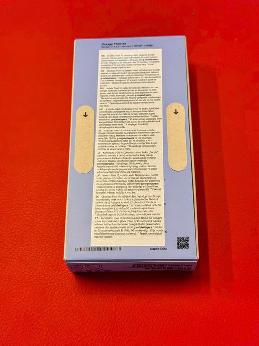 Google Pixel 10 - 128GB sigilat, garanție
