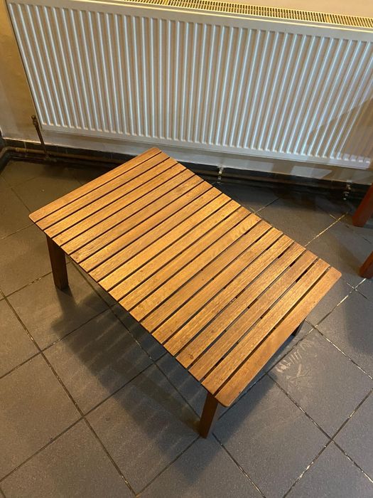 Set terasă 2 scaune 1 bancă 1 masă/ mobilier terasa