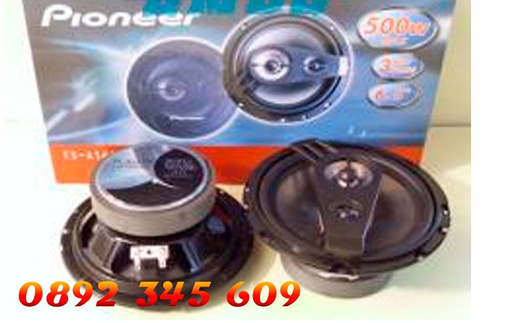 500в Pioneer Ts-a1617 Мощни трилентови Говорители-високоговорители-кол