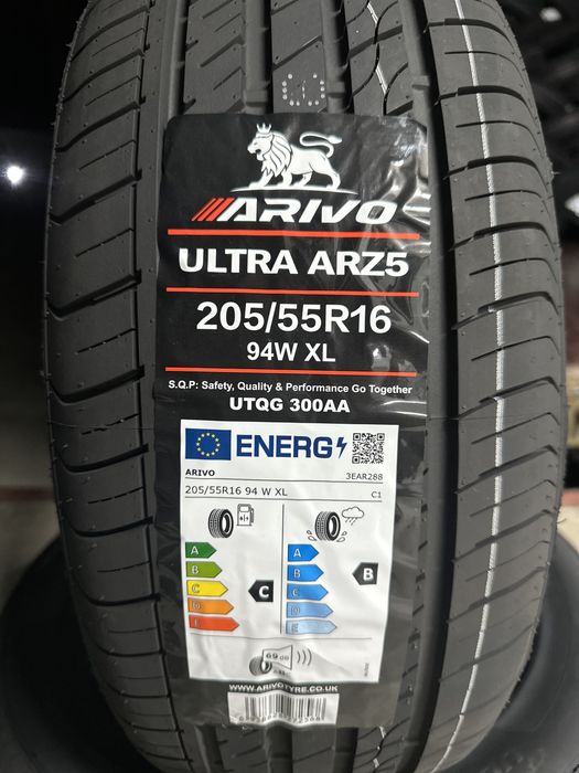 Нови летни гуми ARIVO ULTRA ARZ5 205/55R16 94W XL НОВ DOT БОРД 2055516