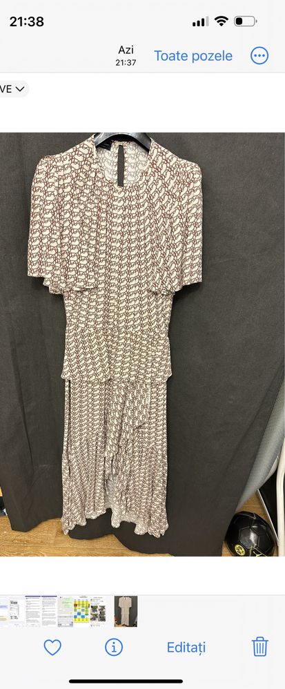 Rochie superba ELISABETTA FRANCHI, mar.42 !