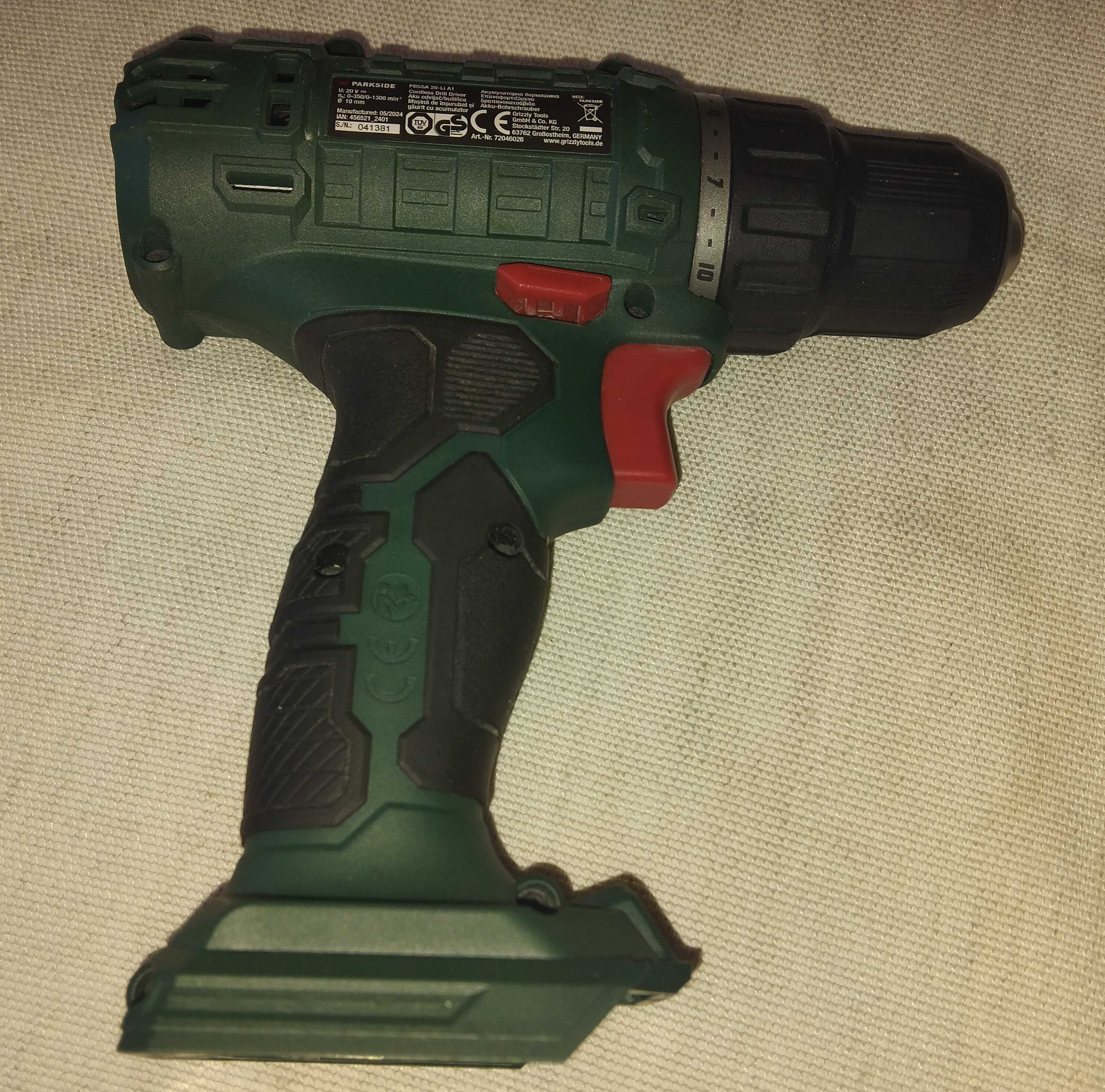 Винтоверт PARKSIDE PBSSA  20-Li A1