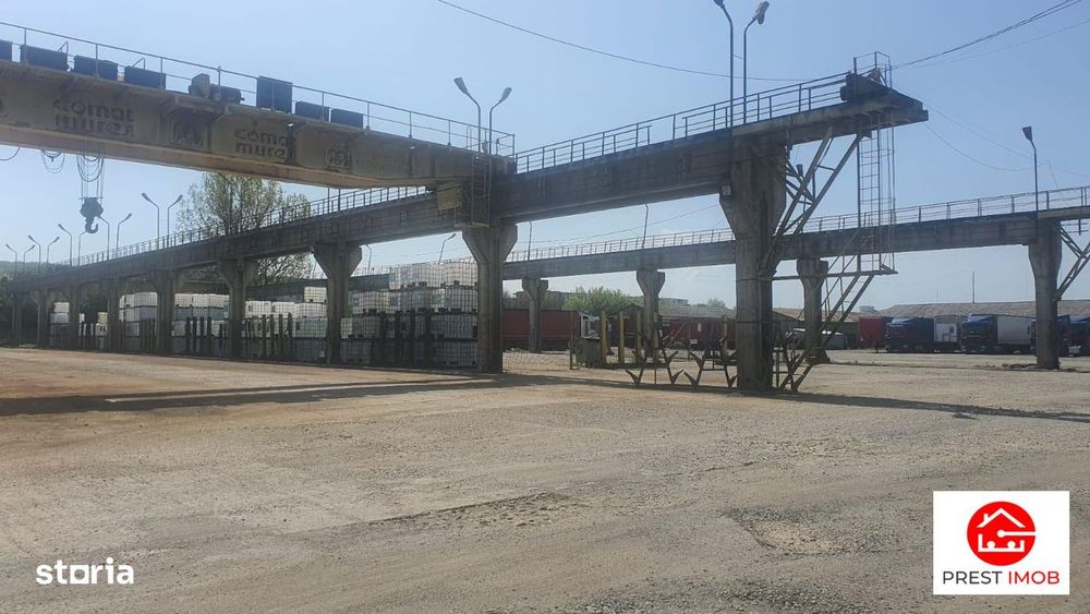 De inchiriat hala industriala, pod rulant, macara