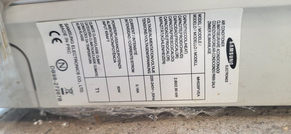 2 bucăți  Unitate interioara Samsung MH026FVEA  aer condiționat