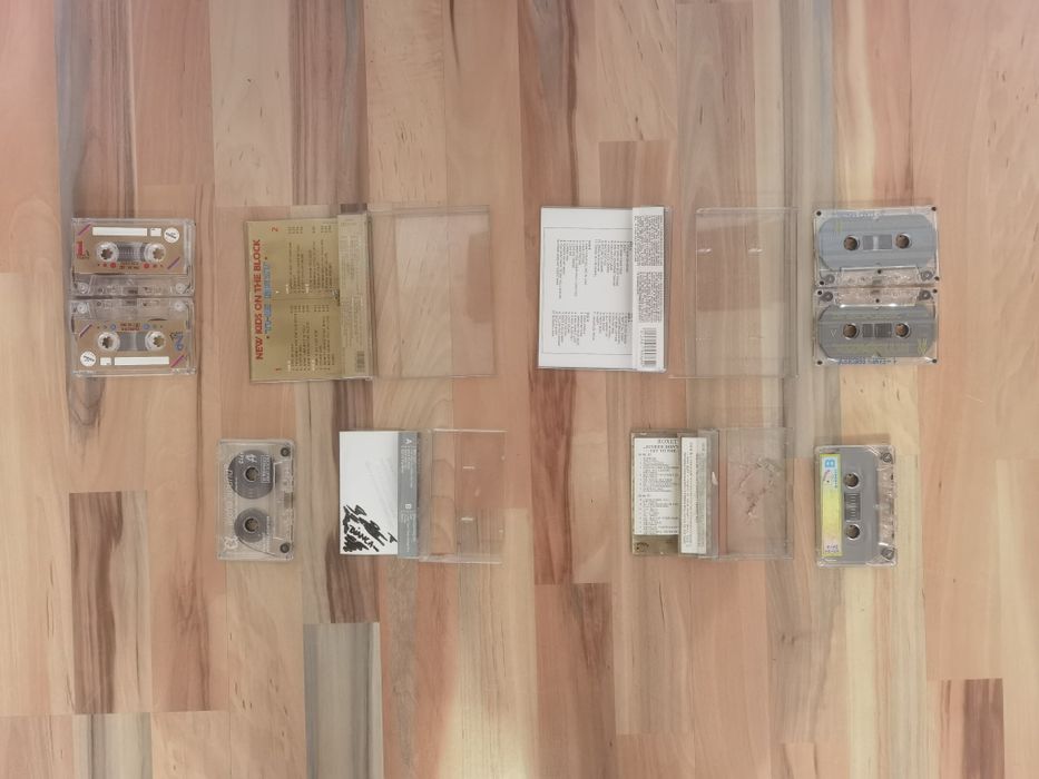 Casete audio Michael Jackson Elvis Presley Roxette New Kids on the Blo