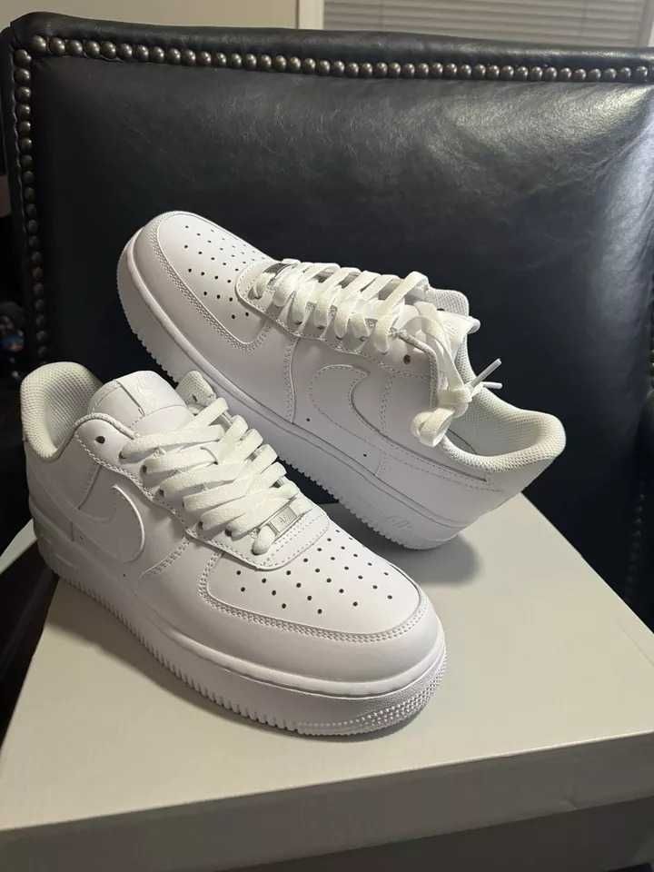 POPULAR Nike Air Force 1 07' Triple White (36-47 номер)