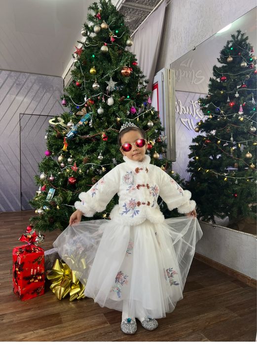 Костюм снежинка для девочки