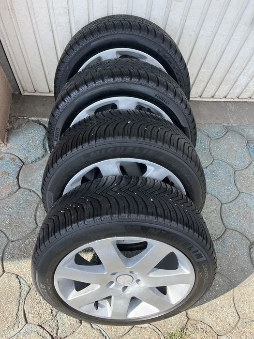 Jante 5x108mm, anvelope iarna, 215/50 R17 Ford Focus, Volvo, Peugeot