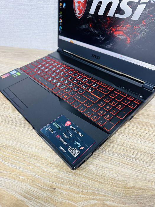 MSI Core i5+GTX1650 Топовый, Мощный, Игровой ноутбук для и игр
