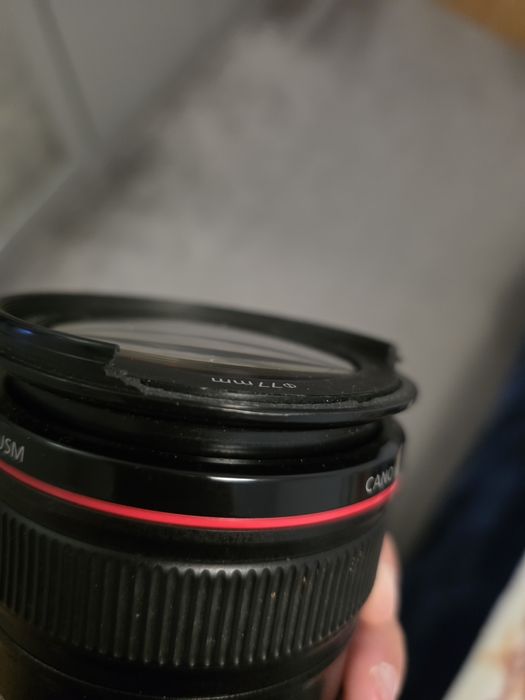 Obiectiv canon 24-105 f4l cu stabilizare