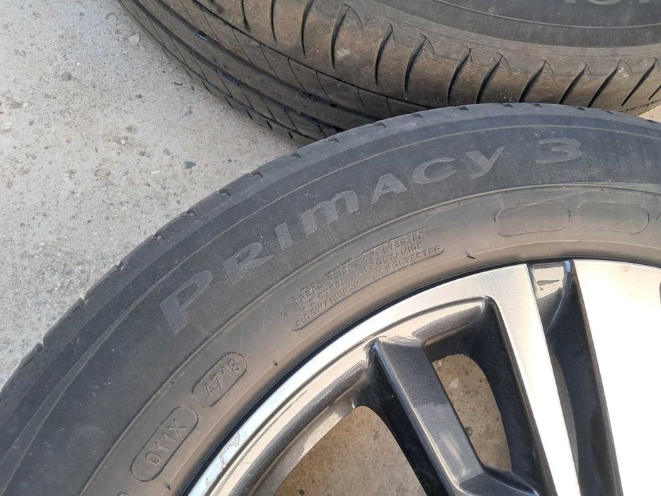 Set roti Peugeot Citroen anvelope vara Michelin 225/55 R18/jante Aliaj