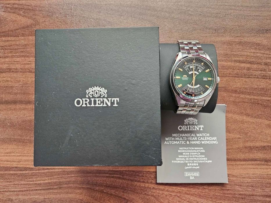 Часовник ORIENT Multi year calendar 43.5MM RA-BA0002E