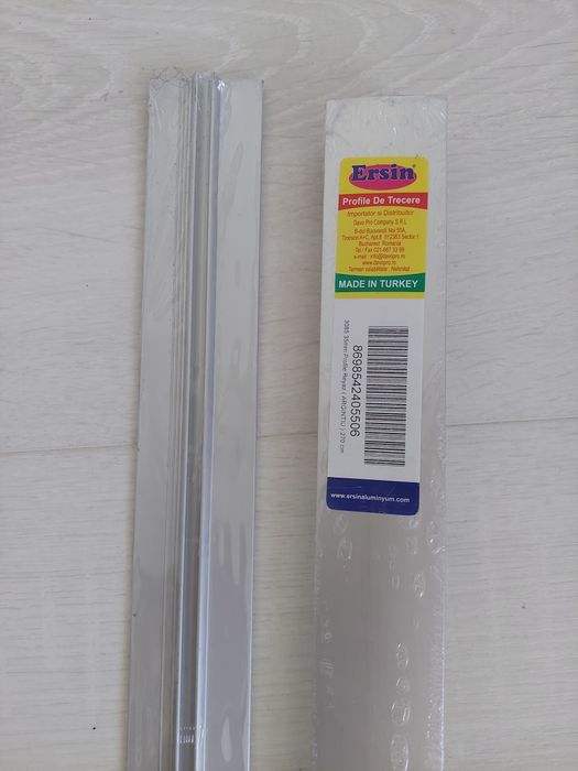 Plinta de trecere 2,7 metrii argintiu