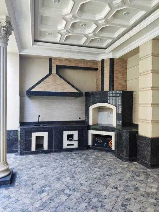 Продается Евро  Дом, Шуртепе 3 сотки, 3 уровня, 6 комнат, холл Бассейн