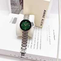 Женские наручные часы Anne Klein "Diamond" серебренный-зеленый