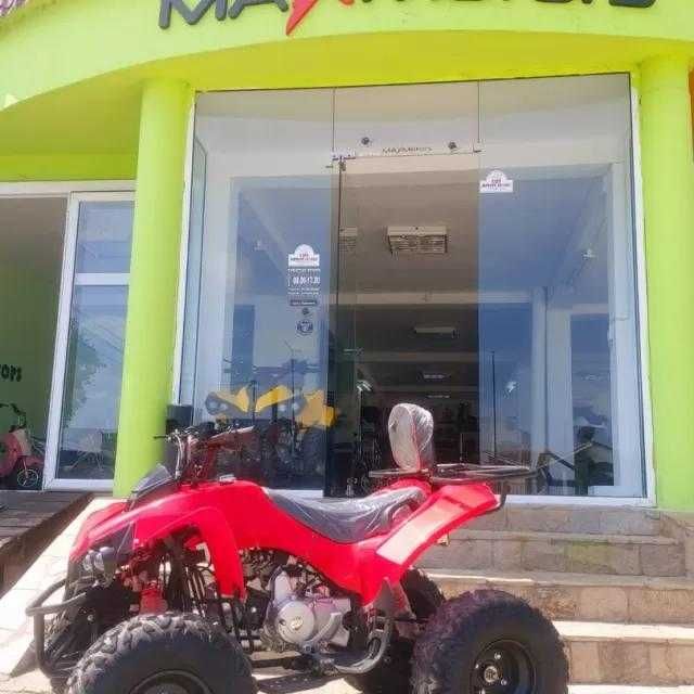 Бензиново ATV 150CC Grizzly Sport - RED MaxMotors