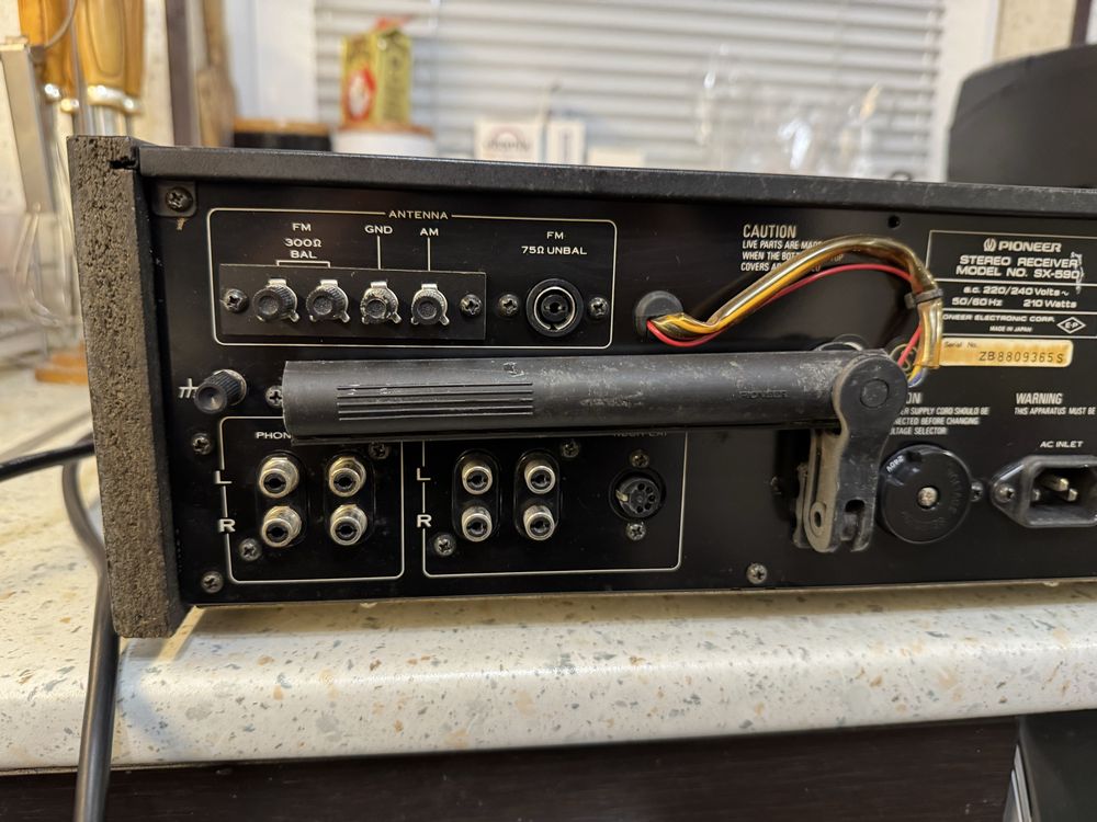 Pioneer SX-590 стерео