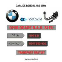 Carlige remorcare BMW omologate, premium