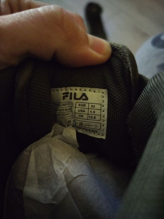 Детски кецове Fila 33 номер!!