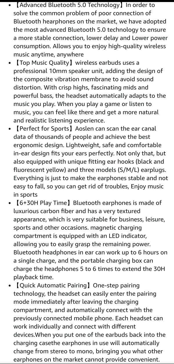 Căști True Wireless Sport BE1033 Bluetooth 5.0